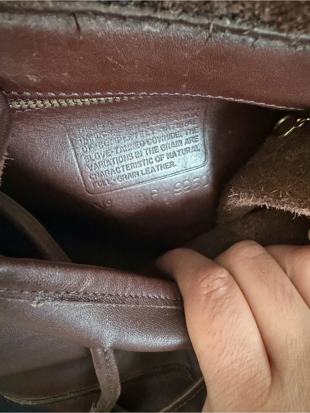 Coach classic leather